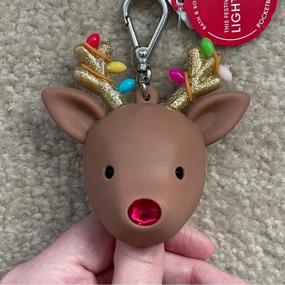 Bath & Body Works Light-Up Holiday Reindeer PocketBac Holder - Picture 6 of 16